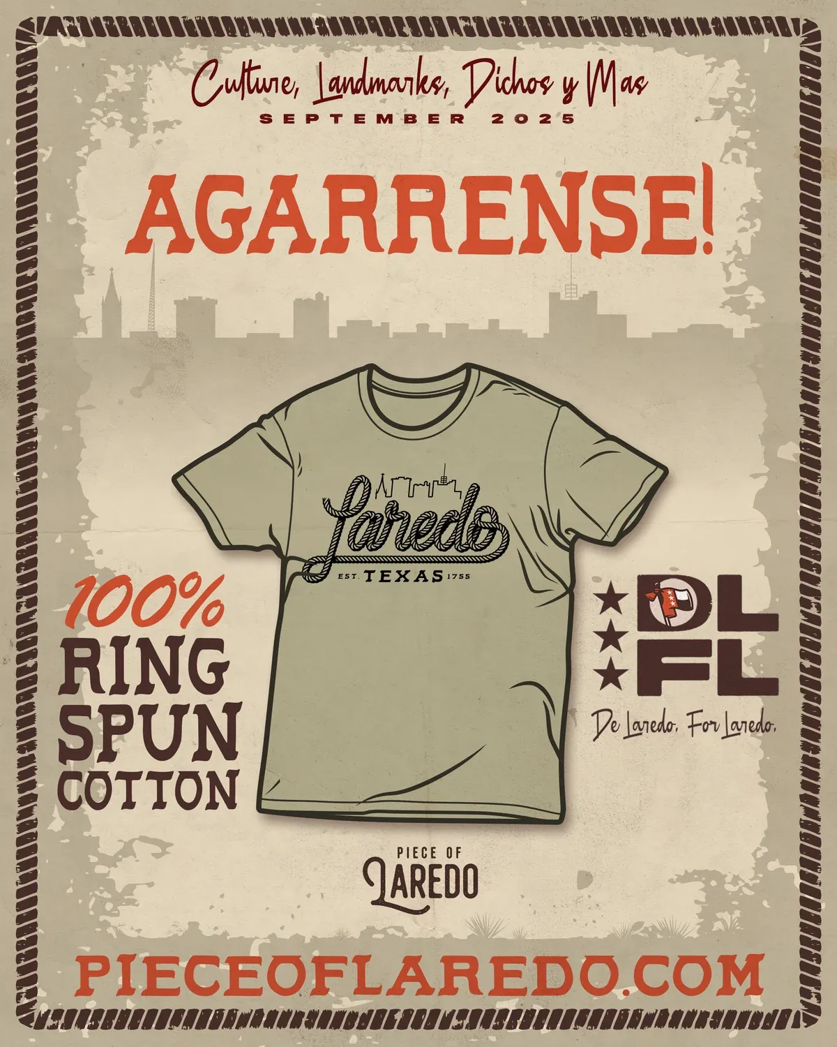 The Rope Tee launch poster